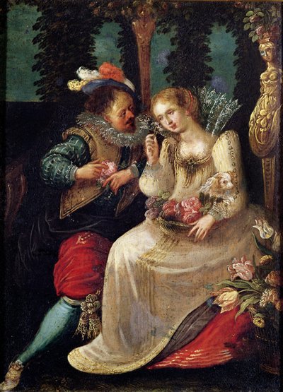 The Five Senses: Smell by Frans Pourbus the Younger